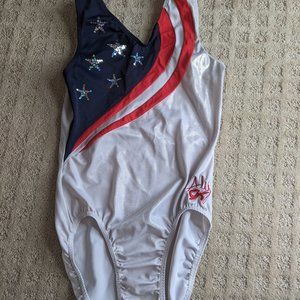 Patriotic Aly GK leotard